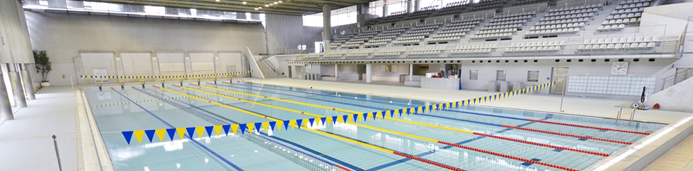 東京体育館50mプールの全景